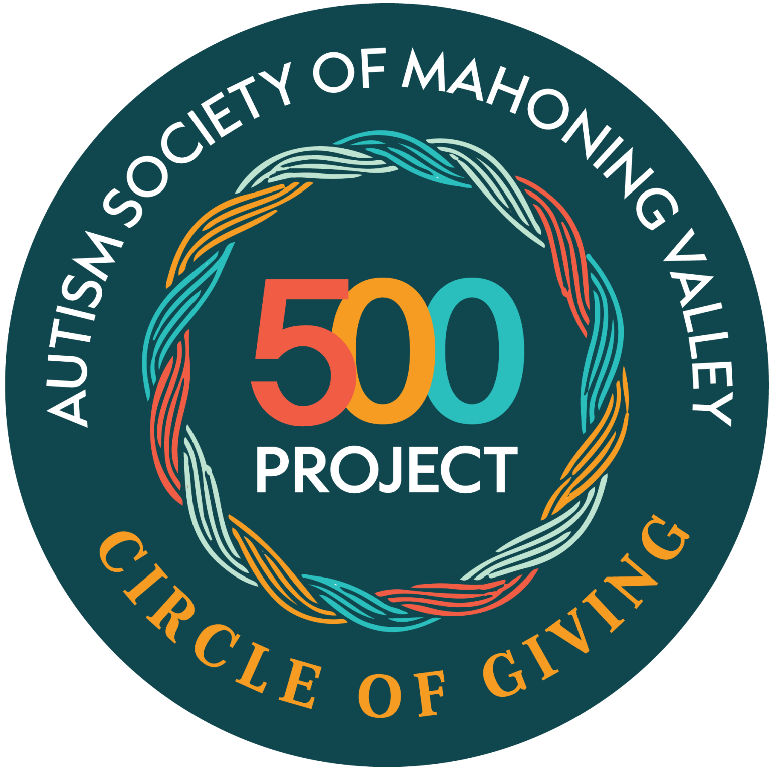 Autism Society of Mahoning Valley Circle of Giving 500 Project