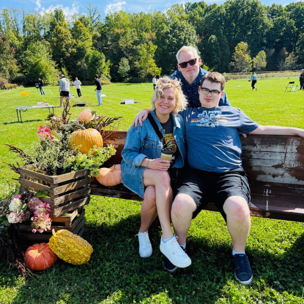 Executive Director Jodi Glass and her family